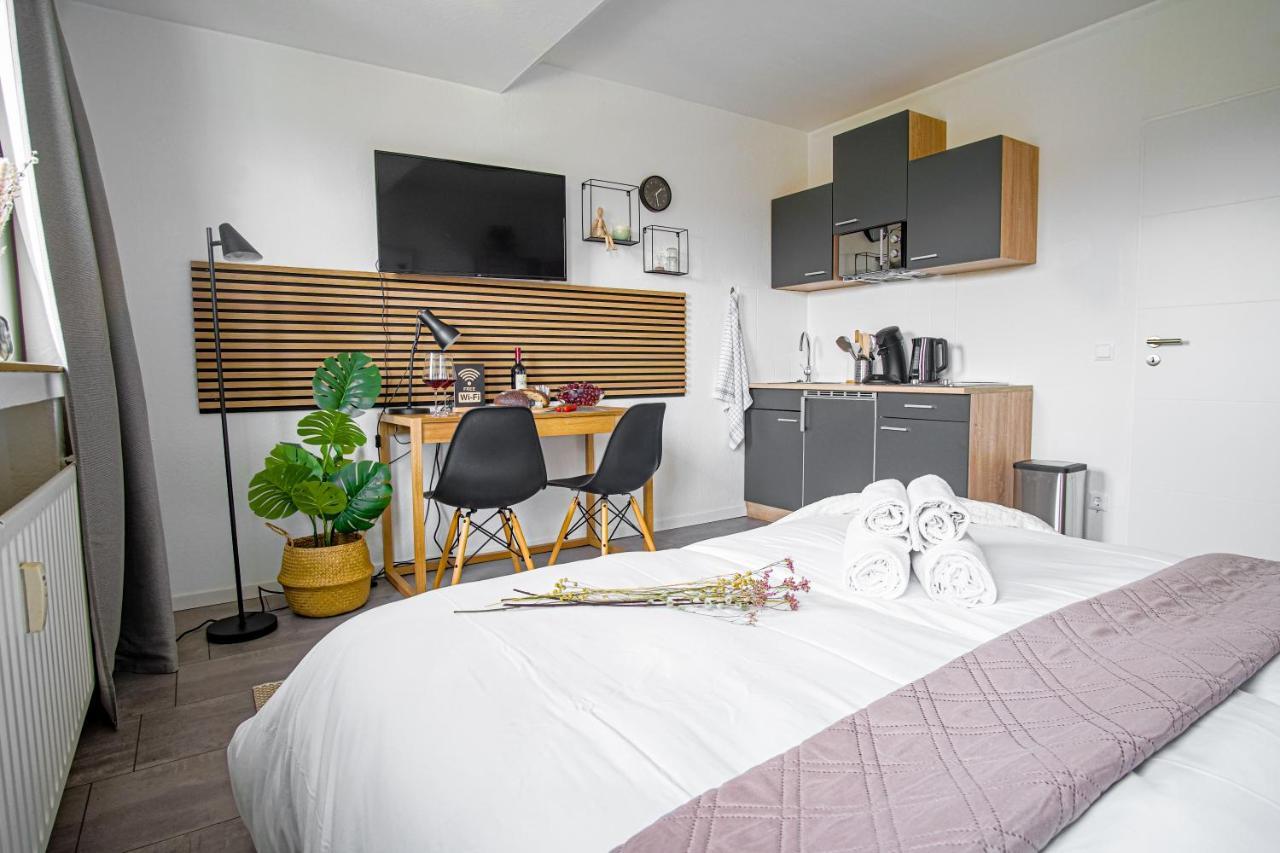 Homefy Studio Sky - Free Parking - Elevator - Desk - Netflix Essen Exterior foto